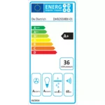 Hotte décorative murale DE DIETRICH DHB2934BX Rotator – Image 5