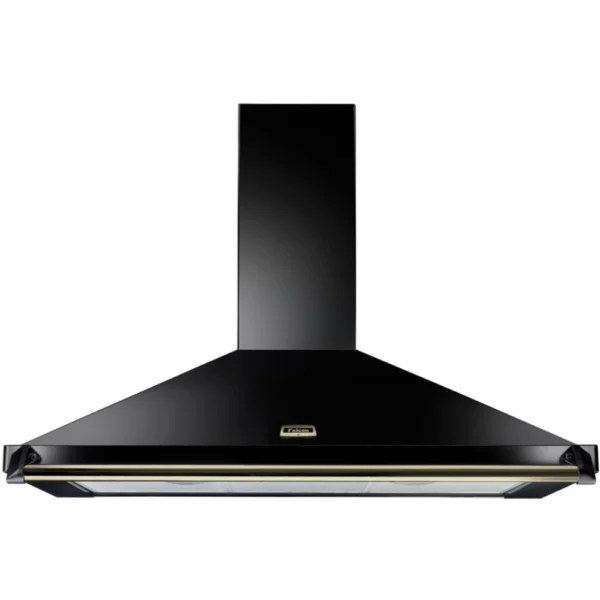 Hotte grande largeur FALCON 110 NOIR BAR/BADG LAITON