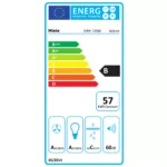 Hotte décorative murale inclinée MIELE DAH 1950 OBSW Active – Image 5