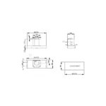 Hotte encastrable ROBLIN INSPIRATION 770 INOX – Image 3