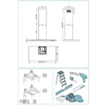 Hotte décorative murale FALMEC LUMEN1430 – Image 2