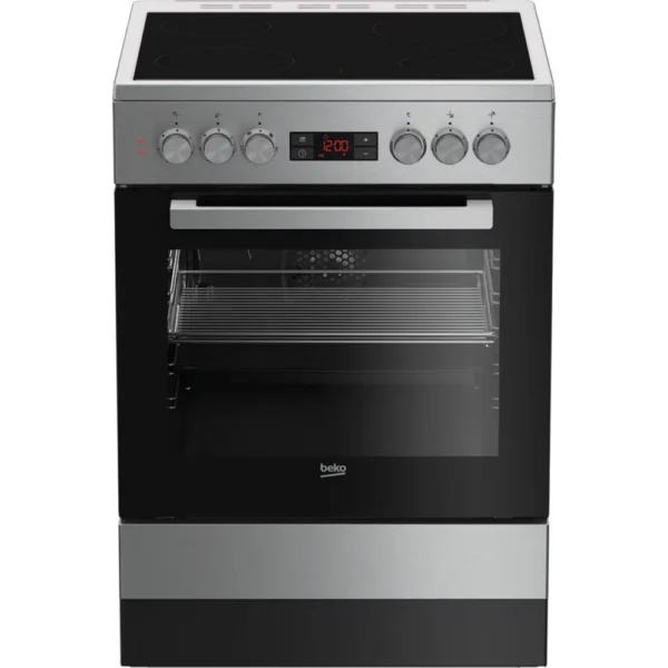 Cuisinière vitrocéramique BEKO FSE67300XCS
