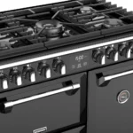 Piano de cuisson gaz STOVES RICHMOND DELUXE 90 DFT NOIR – Image 4