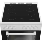 Cuisinière vitrocéramique BEKO FSE67100GWS 60cm – Image 6