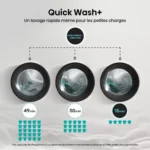 Lave linge séchant hublot HISENSE WD3S1043BW3 – Image 9