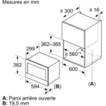 Micro ondes encastrable SIEMENS BF722L1B1 iQ700 – Image 4