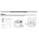 Four encastrable BRANDT BOC8000X – Image 2