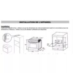 Four encastrable BRANDT BOC8000X – Image 3