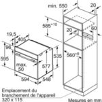 Four encastrable NEFF B6ACM7AH0 N50 – Image 5