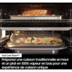 Four encastrable fonction vapeur SAMSUNG NV7B6795JAK Bespoke série 6 – Image 4