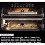 Four encastrable fonction vapeur SAMSUNG NV7B6799AAK Bespoke AI – Image 3