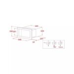 Micro ondes combiné TEKA ML 8200 BIS BK – Image 2