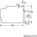 Micro ondes combiné encastrable NEFF C24MR21N0 série N70 Circo Therm – Image 5
