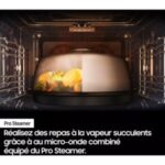 Micro ondes combiné encastrable SAMSUNG NQ5B6753CAK Bespoke – Image 3