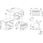 Micro ondes combiné encastrable SMEG SO4902M1N – Image 5