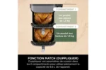 Friteuse sans huile Ninja Double Stack XL avec Thermosonde SmartCook SL451EU – Image 5