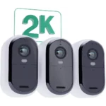 Caméra de surveillance ARLO 3 caméras Essential 2K – Image 2