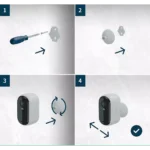 Caméra de surveillance ARLO 3 caméras Essential 2K – Image 5