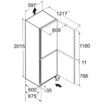 Réfrigérateur combiné LIEBHERR CNsda5723-22 – Image 2
