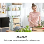 Mini congélateur KLARSTEIN Garfield Eco 34L - Noir – Image 6