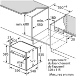 Four encastrable NEFF B6ACH7AG3F – Image 4