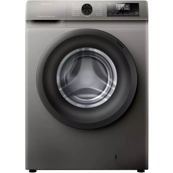 Installation Type de produit : Lave linge hublot Avantage : il peut être installé rapidement et simplement n'importe où. Pour une profondeur mini de 60 cm, vous pourrez y superposer un séche-linge Conseils : prévoir 2 à 3 cms supplémentaires derrière la machine pour le passage des tuyaux et câbles Sens d'ouverture du hublot : fixation à gauche Guides et tutoriels d'entretiens : découvrez nos conseils et éco-gestes pour entretenir votre lave-linge en cliquant ici Capacités Capacité de lavage : 10,0 kg Idéal pour : 4 personnes Volume du tambour : 60 L Vitesse d'essorage : 1.400 tr/mn Confort d'utilisation Niveau sonore en décibels max. en essorage : silencieux (74 db) Raccordement eau chaude ou eau froide : Raccordement eau froide traditionnel (une seule arrivée d'eau) Option départ différé ou fin différée : Fin différée 24 heures Avantage de la fin différée : permet de laver votre linge aux heures creuses et de ne pas laisser le linge humide dans la machine. Evite le tassement du linge et le repassage difficile. Distributeur automatique de lessive : non, pas de dosage automatique. Sonnerie : oui, en fin de cycle et désactivable Classe essorage : B Programmes et options Nombre de programmes : 15 Programmes : charge mixte, coton, couleurs, délicat, éco, intensif, Laine, sport, synthétique Durée du programme éco : 3,90 h Programme de lavage rapide : moins de 15 minutes Programme(s) vapeur : oui Lavage vapeur en profondeur : oui, idéal pour une hygiène parfaite et les personnes allergiques, élimine jusqu'à 99,9% des bactéries de votre linge grâce à la combinaison de la vapeur et du lavage à haute température. Anti-allergies : un cycle avec rinçage supplémentaire pour éviter tous types d'éventuelles allergies. Lavage à froid : oui, convient pour le linge peu sale Prélavage : oui, permet de laver des vêtements très sales Rinçage plus : oui, indiqué pour les peaux sensibles et allergiques, ou pour la peau fragile des bébés. Arrêt cuve pleine : oui, protège le linge délicat en le gardant dans la dernière eau de rinçage et limite le froissage Programme auto-nettoyant : nettoyage du tambour, permet d'éliminer la saleté et les bactéries pour assurer un lavage performant et optimiser l'entretien Connectivité Produit connectable : non Consommation et économie d'énergie Label énergie : A Basse consommation : jusqu'à 60% d'économie d'énergie par rapport à la classe F Source ADEME Nous avons calculé pour vous : les consommations des appareils ménagers (lave linge, lave-linge séchant, lave-vaisselle, sèche linge) sont calculées avec le programme éco 40 60° Le saviez-vous : Boulanger se base sur une moyenne du coût unitaire de 0.2016 €/ KWh pour l'électricité au tarif bleu EDF d'un contrat de 6kVa et du prix de l'eau de 0.0044 €/ litre de Véolia ( tarifs en vigueur ) Consommation d'électricité pour 100 cycles (programme éco) : 46,0 kW Coût annuel d'électricité (basé sur 100 cycles) : 9 euros par an Consommation en eau (programme éco) : 46,0 litres / cycle Coût annuel d'eau (basé sur 100 cycles) : 20 euros par an Coût annuel d'utilisation (basé sur 100 cycles) : 29 euros par an Réduisez la quantité de fibres plastiques qui pénètrent dans vos eaux usées lors du lavage : grâce à notre filtre microplastiques Conception Type de moteur : induction (avec courroie) faible consommation, silencieux Matière du tambour : inox Matière de la cuve : polypropylène Nos services de livraison Livraison et reprise de votre ancien appareil offerts à partir de 399€ : en savoir plus Boulanger INFINITY Réparez en illimité* vos appareils achetés chez Boulanger ou ailleurs (*conditions détaillées dans la notice d'information de la garantie Boulanger INFINITY) : en savoir plus Informations complémentaires Indice de durabilité : 8,2 Fabriqué en : Chine Disponibilité des pièces détachées (données fournisseur) : Pendant 14 ans, à compter de la date fin de fabrication Installation, livraison et reprise de l'ancien appareil : en savoir plus Détail sur l'indice de durabilité : en savoir plus Dimensions L x H x P : 59.5 x 84.5 x 59 cm Profondeur produit hors hublot : 59,0 cm Conseil : prévoir 2 à 3 centimètres supplémentaires derrière la machine pour le passage des tuyaux et câbles. Poids net : 63,0 kg