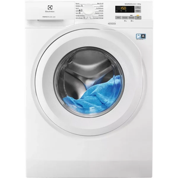 Les points clés Capacité L (10kg) - Essorage élevé (1400 trs) L x H x P : 59.7 x 84.7 x 63.6 cm Niveau sonore de 76dB Vapeur