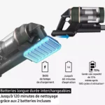 Aspirateur balai SAMSUNG Jet 95 Pet 2 Batteries VS20C95D2TK – Image 3