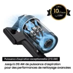 Aspirateur balai SAMSUNG Bespoke AI Jet Lite Complete Extra 2 batteries VS80F28EES – Image 10