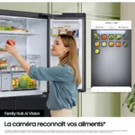 Réfrigérateur multi portes SAMSUNG RF65DG9H0EB1 family hub avec AI vision – Image 11