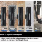 Aspirateur balai SAMSUNG Bespoke AI Jet Ultra 2 batteries VS90F40EEM/WD – Image 11